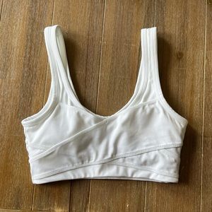 Varley white bra
